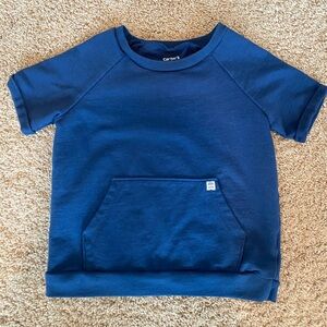 Carter's Kids Blue Short Sleeve Top